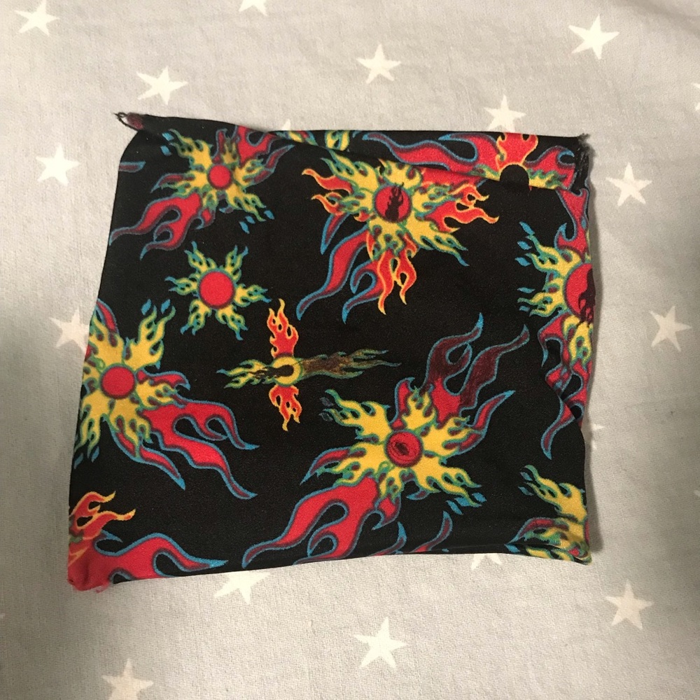 Cool Flame Design Book Sock 🔥